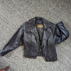 Vintage Express Leather Jacket Size XS